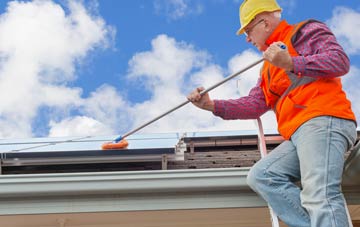 Acton Trussell soft wash roof cleaning